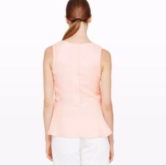Club Monaco Seymour Peplum Top - Picture 3 of 7